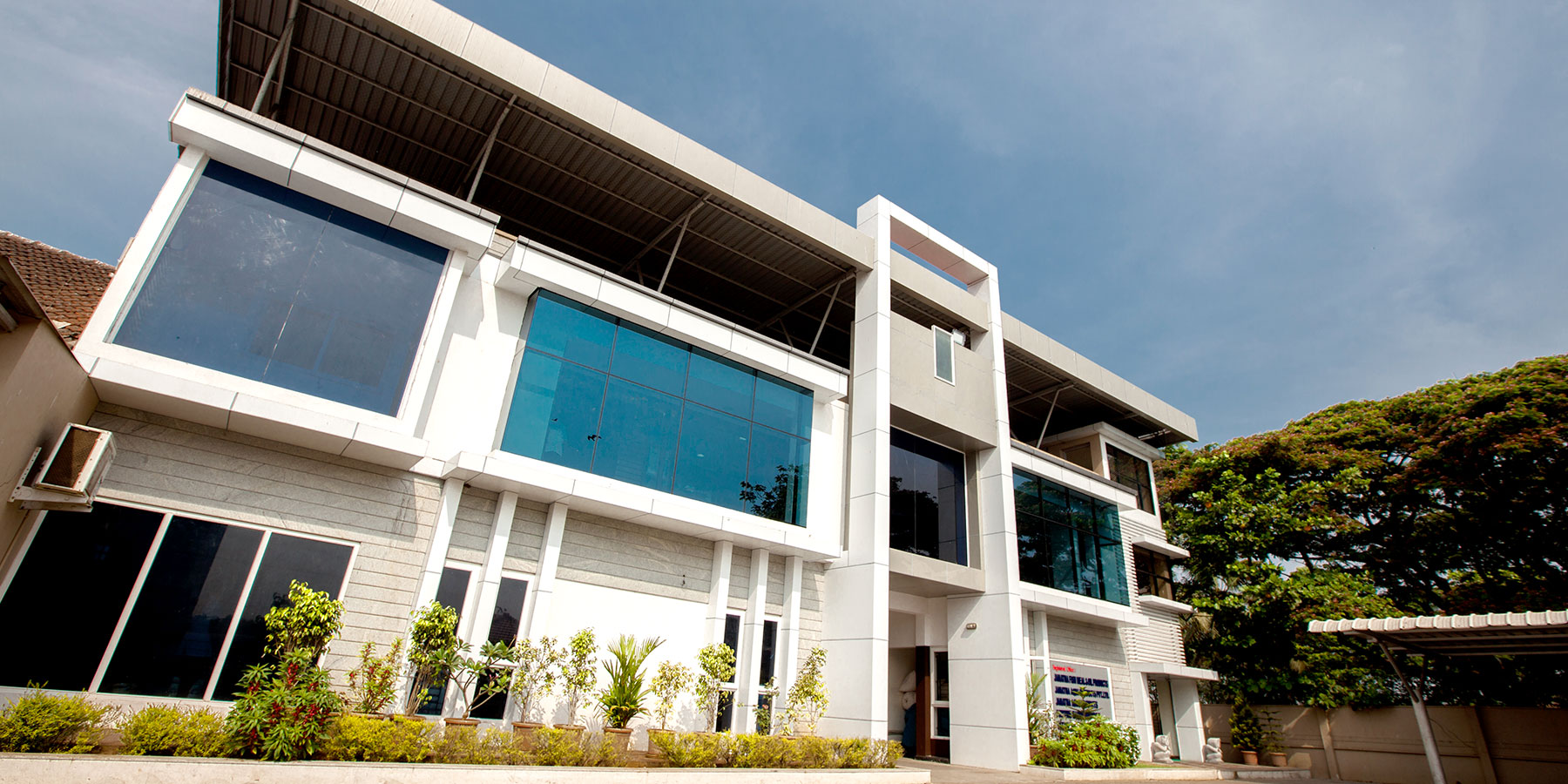 A view of the Janatha Group Corporate Office